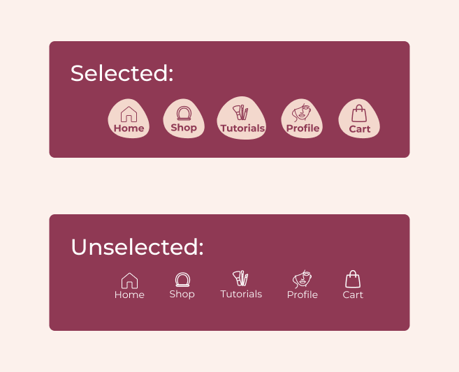 Uniquely Yours iconography refinements